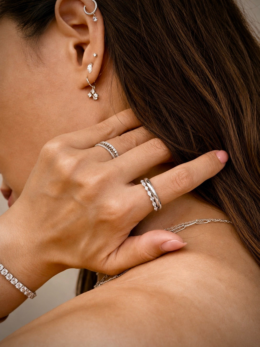 LUMI MARQUISE DIAMOND BAND