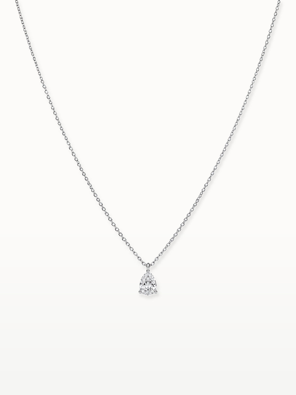 Moone PEAR DIAMOND NECKLACE (0.65 ct) with lab-grown diamonds