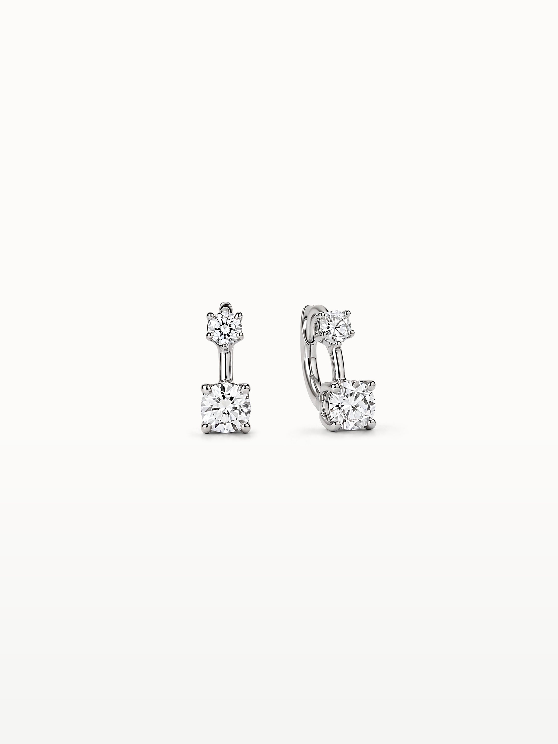 TWIN DIAMOND HUGGIES
