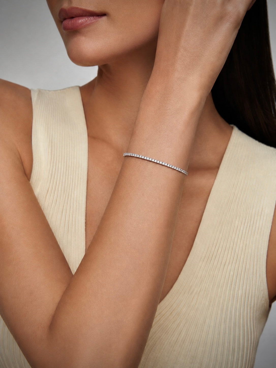 MINI DIAMOND TENNIS BRACELET 2.0mm