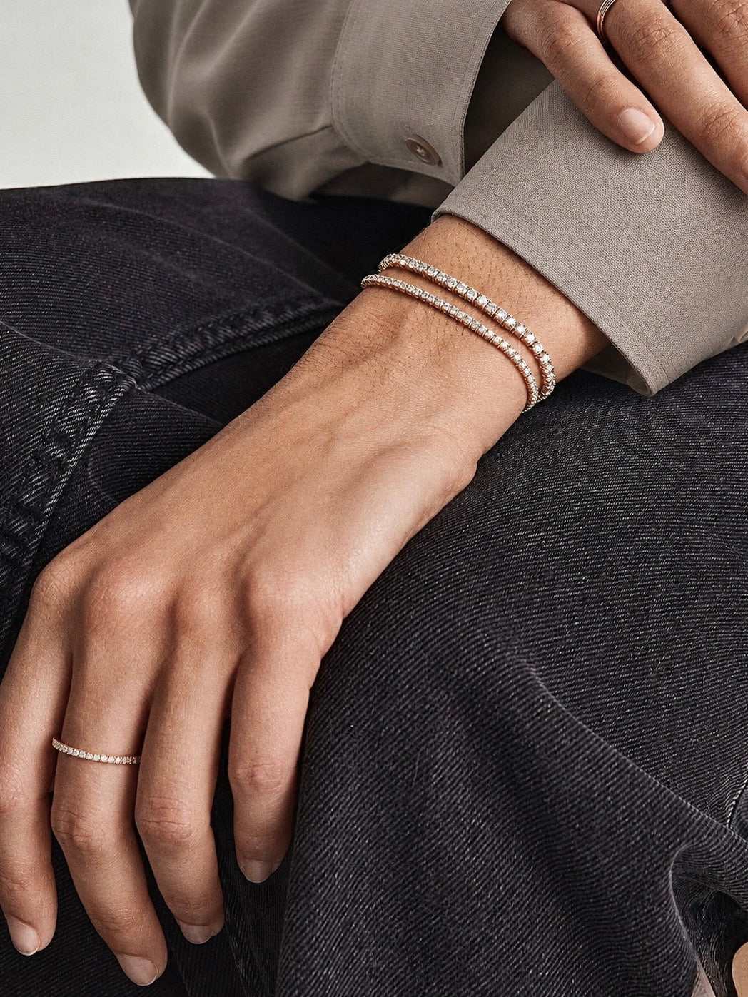 MINI DIAMOND TENNIS BRACELET 2.0mm