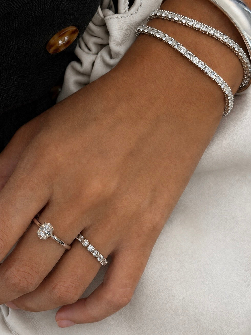 THE OVAL SOLITAIRE RING