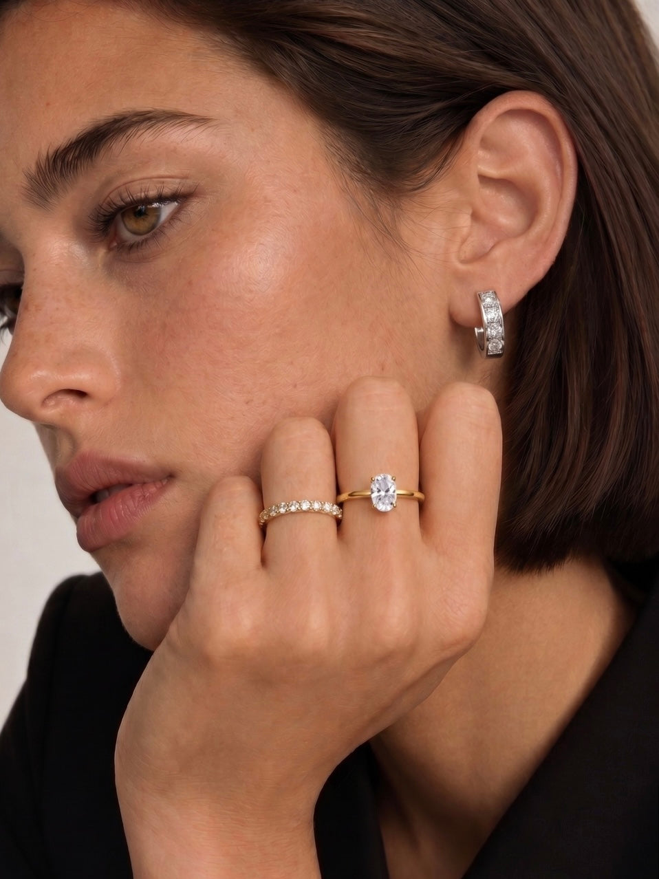 THE OVAL SOLITAIRE RING