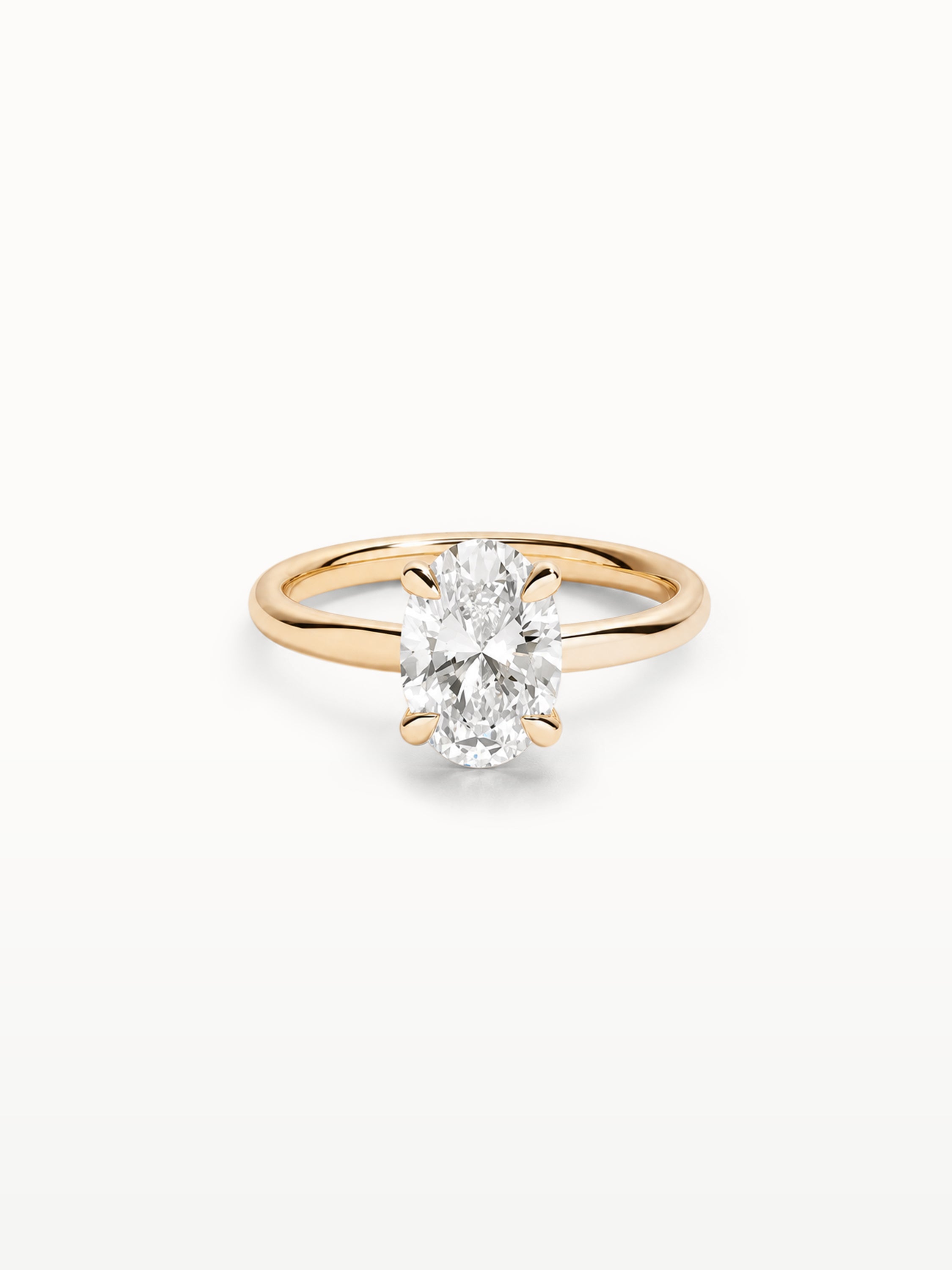 THE OVAL SOLITAIRE RING