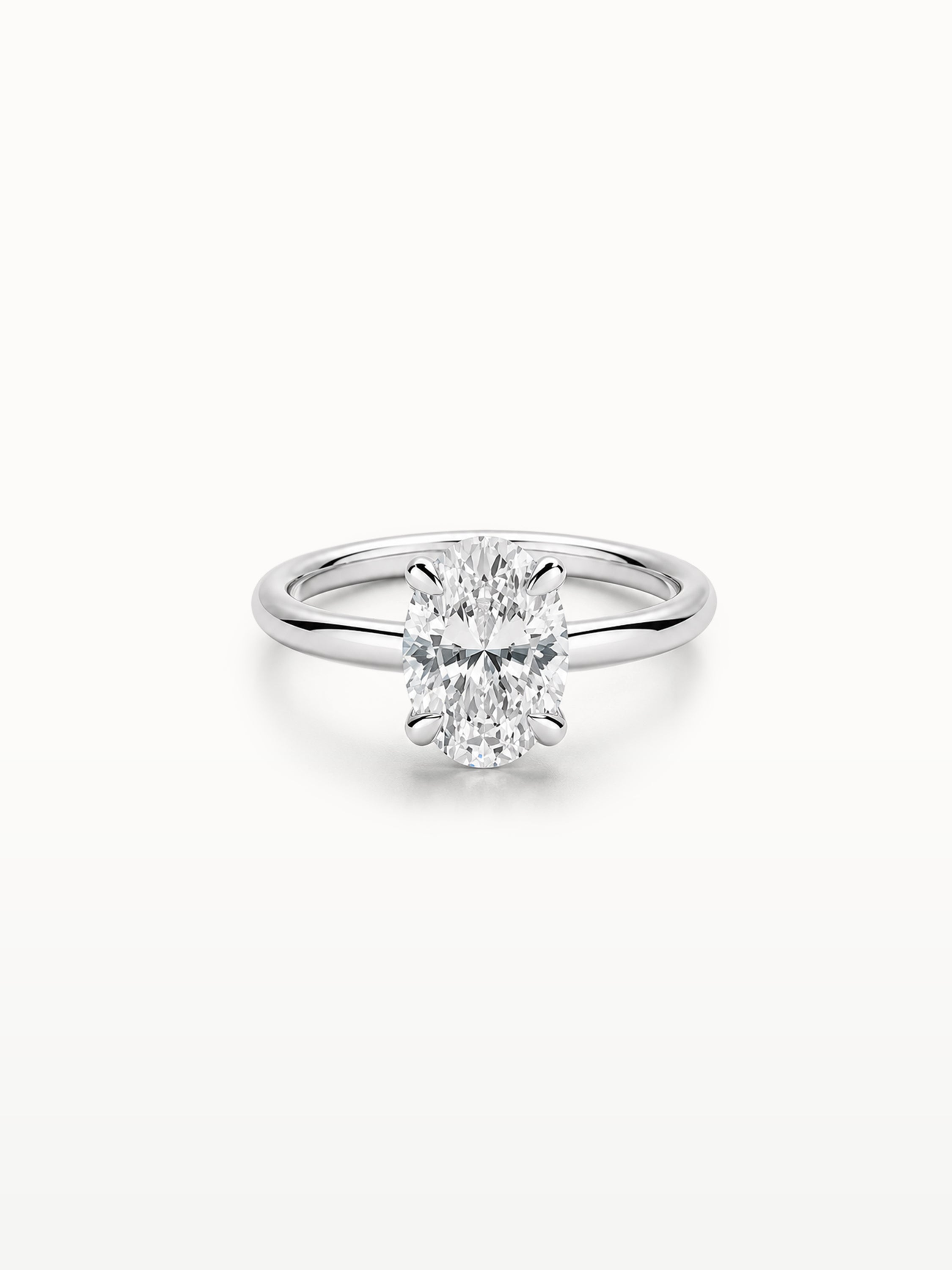 THE OVAL SOLITAIRE RING
