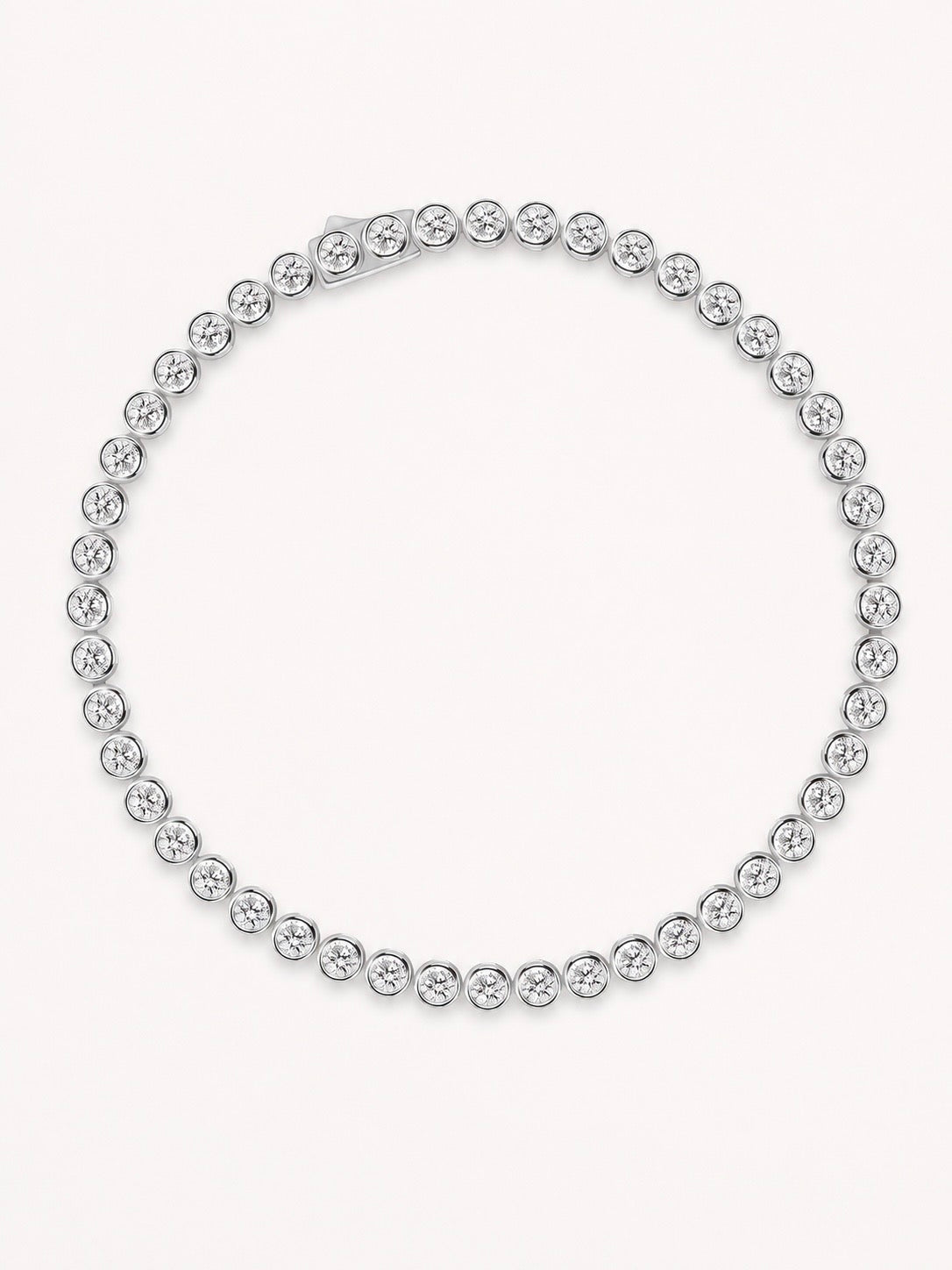 BEZEL DIAMOND TENNIS BRACELET