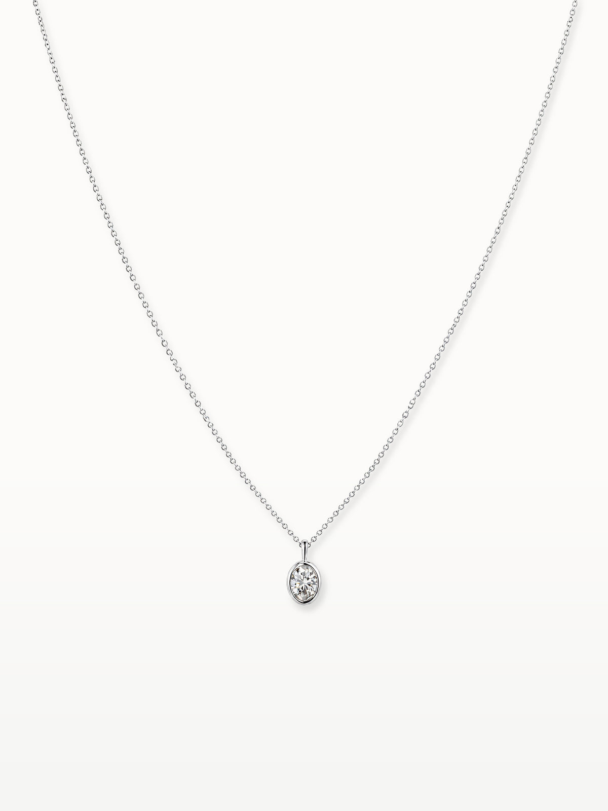Moone POD DIAMOND NECKLACE (0.90 ct) with lab-grown diamonds